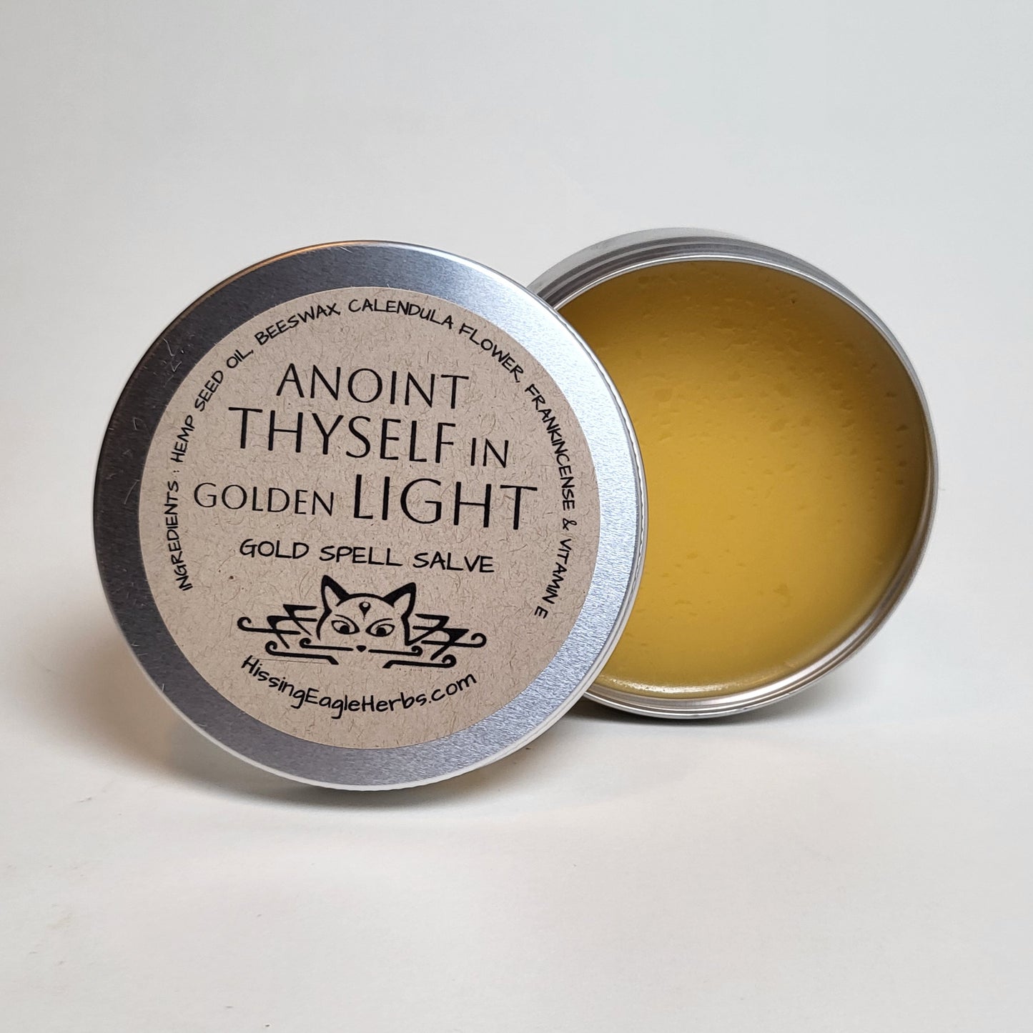4oz. Calendula and Frankincense Salve Gold Spell